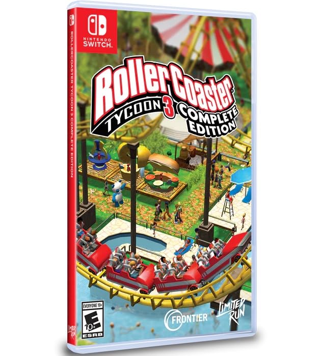 RollerCoaster Tycoon 3: Complete Edition - Nintendo Switch - Limited Run
