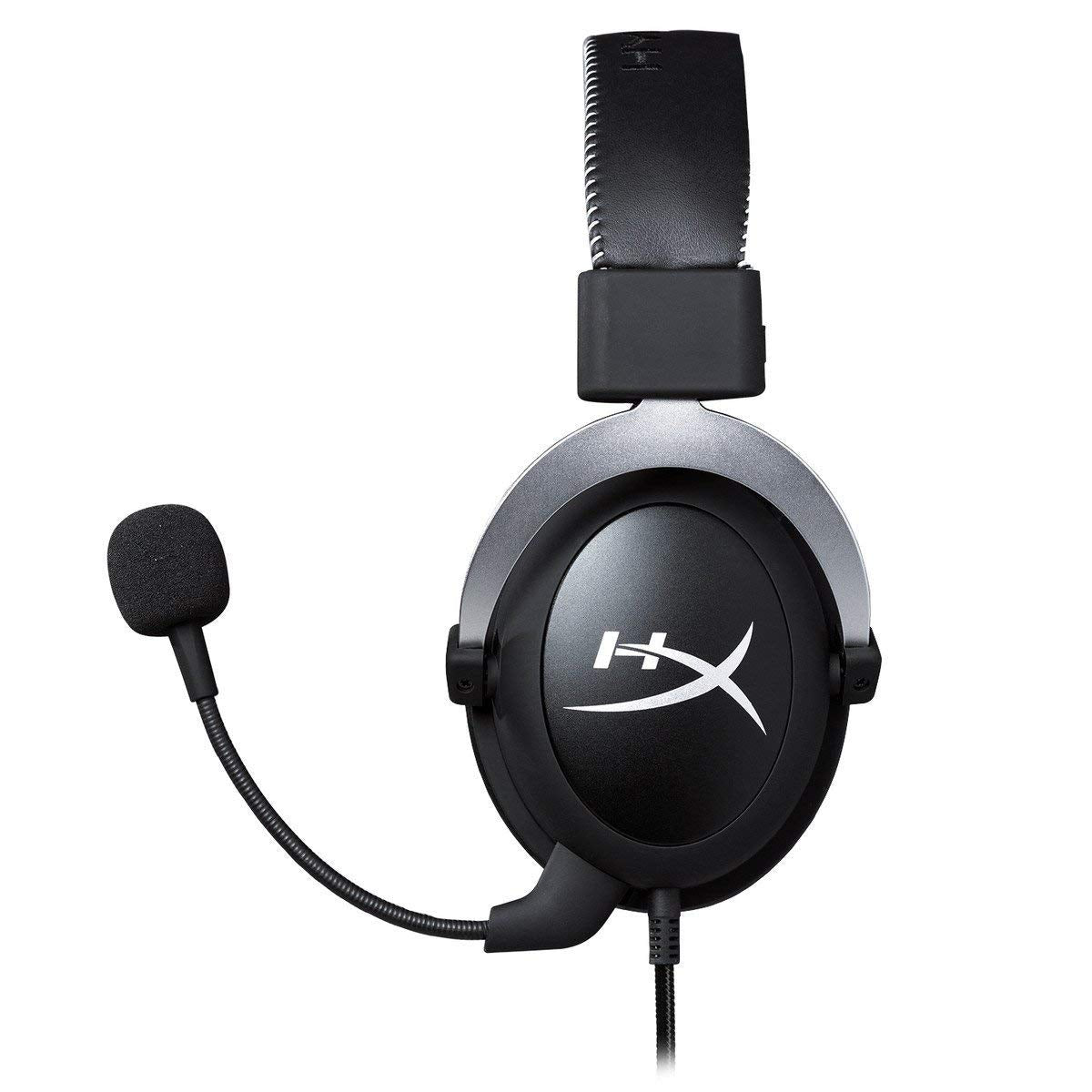 HyperX CloudX Gaming Headset - Wired, Black, Compatible with Xbox One/Xbox Series X|S, Memory Foam, Detachable Microphone, Model HX-HS5CX-SR