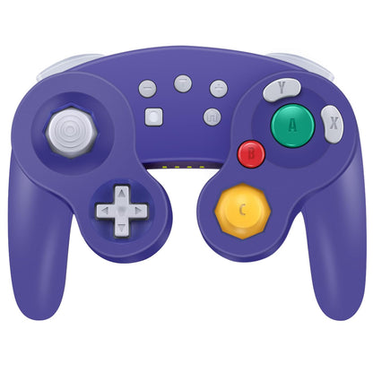 HaeBorl Wireless Controller for Nintendo Switch - Pro Controller with 600mAh Battery, Auto Turbo, Purple