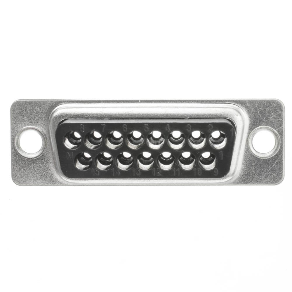 CableWholesale DB15 Male Crimp Housing Connector - Model 3309-015M for Mac/Joystick