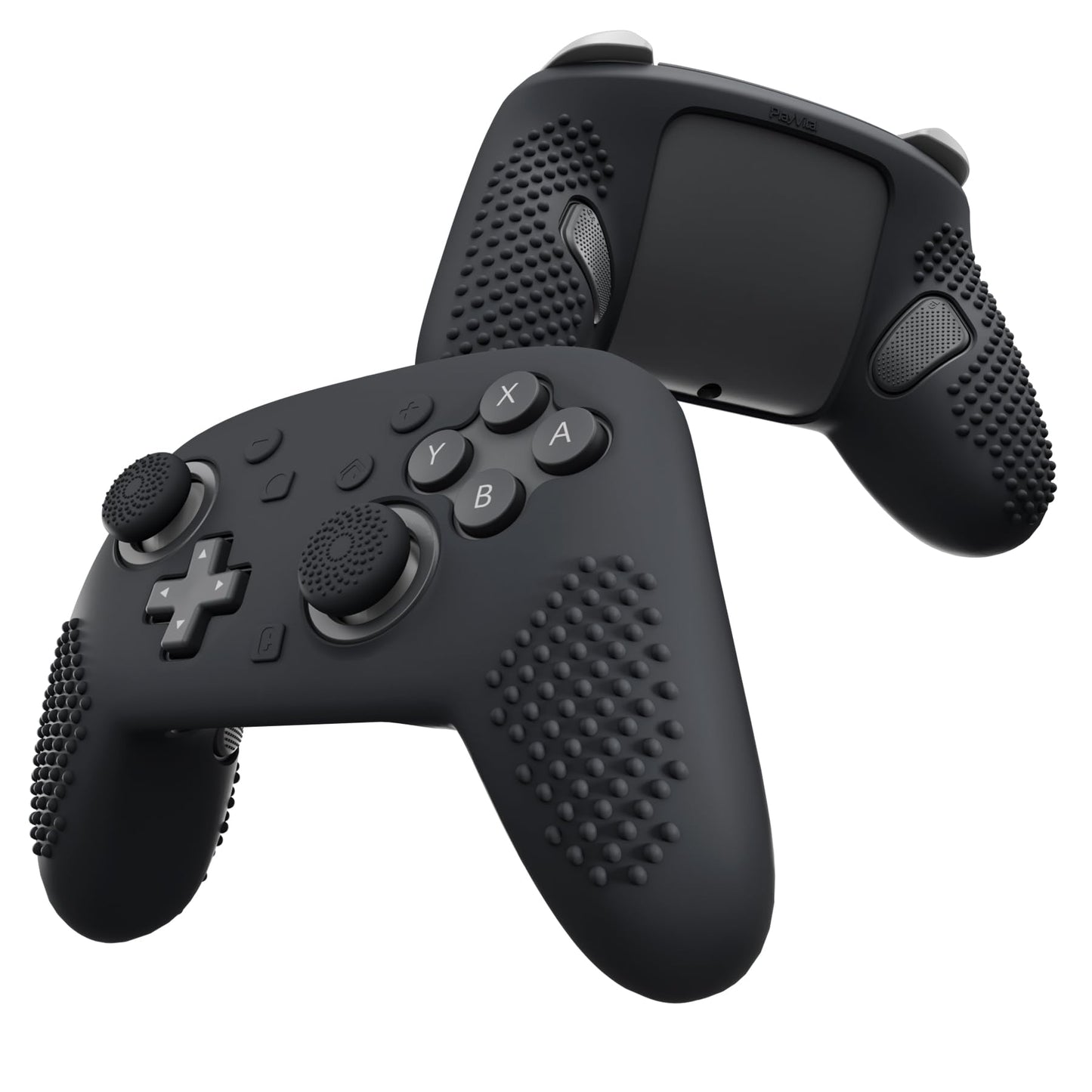 PlayVital Silicone Cover Skin for Nintendo Switch 2 Pro Controller - 3D Studded Edition Anti-Slip Grip Protector Case for Switch