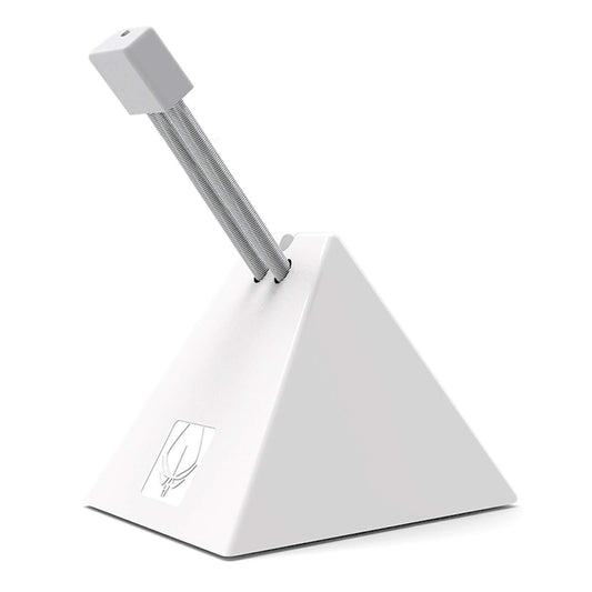 HOTLINEGAMES Mouse Bungee Cord Clip for Esports FPS - White, Model 3.0