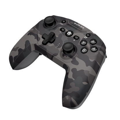 Surge Surge Switchpad Pro Wireless Controller - Grey Camo for Nintendo Switch, Model SG60073