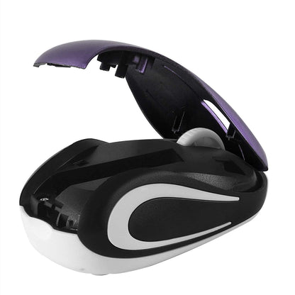 elec Space Mini Wireless Mouse for Kids, Portable Cordless Travel Mouse, Purple, Ideal for Ages 3-7, USB Receiver for PC/Laptop