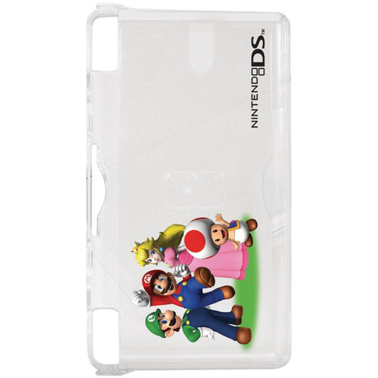 HORI Nintendo DS Lite Protector - Super Mario, Plastic, Model UHDL-170, Colorful Super Mario Design