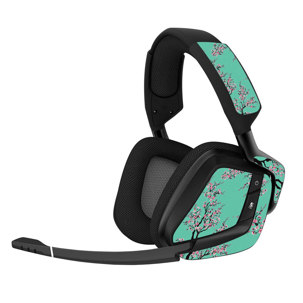 MightySkins Skin Compatible with Corsair Void Pro Gaming Headset - Cherry Blossom Tree | Protective, Durable, and Unique Vinyl D