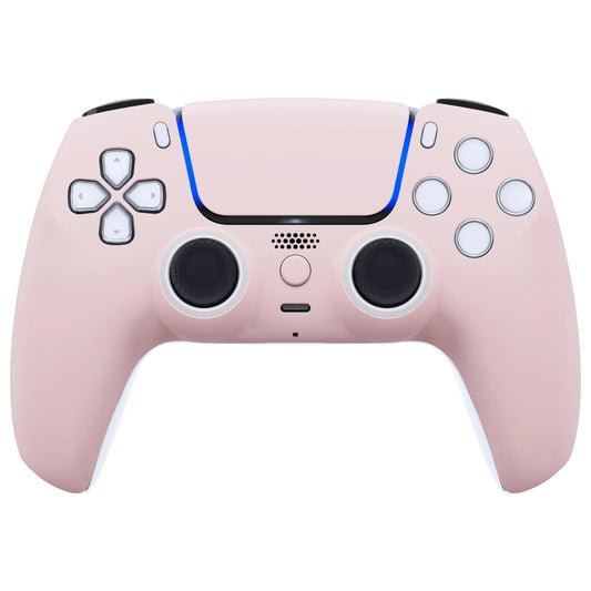 Custom Controllerzz Wireless Controller Compatible with PS5 - Multiple Designs Available (Baby Pink)