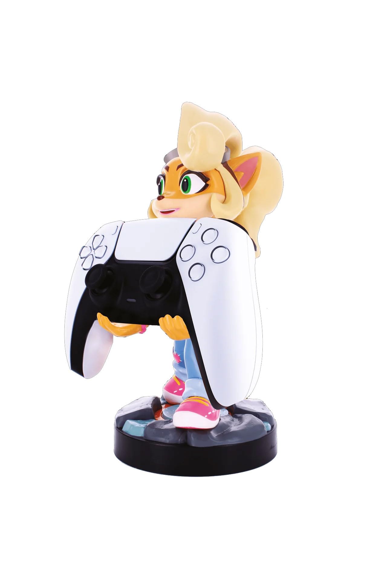 Exquisite Gaming Crash Bandicoot 4 Coco Controller Holder - 8.5" Multicolor Device Stand, Licensed Figure
