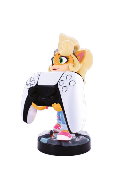 Exquisite Gaming Crash Bandicoot 4 Coco Controller Holder - 8.5" Multicolor Device Stand, Licensed Figure