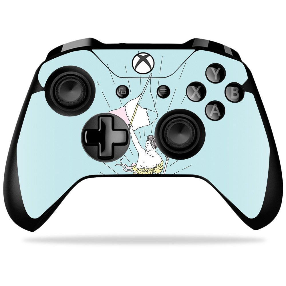 MIGHTY SKINS MightySkins Skin for Xbox One X Controller - Liberty Final, Durable Vinyl Decal, Easy to Apply, Made in The USA