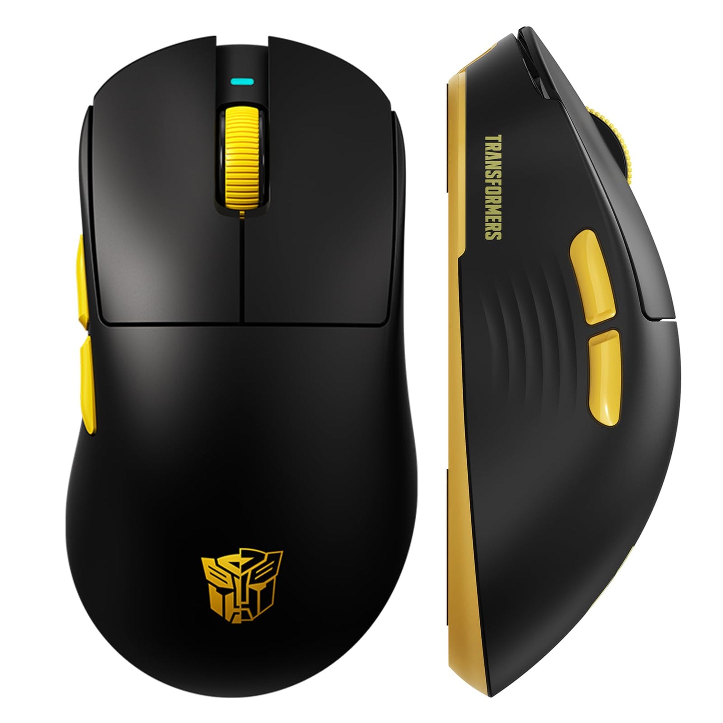 Transformers GM04 Wireless Gaming Mouse, 12000 DPI, 100h Battery Life, 5 Programmable Buttons, Black
