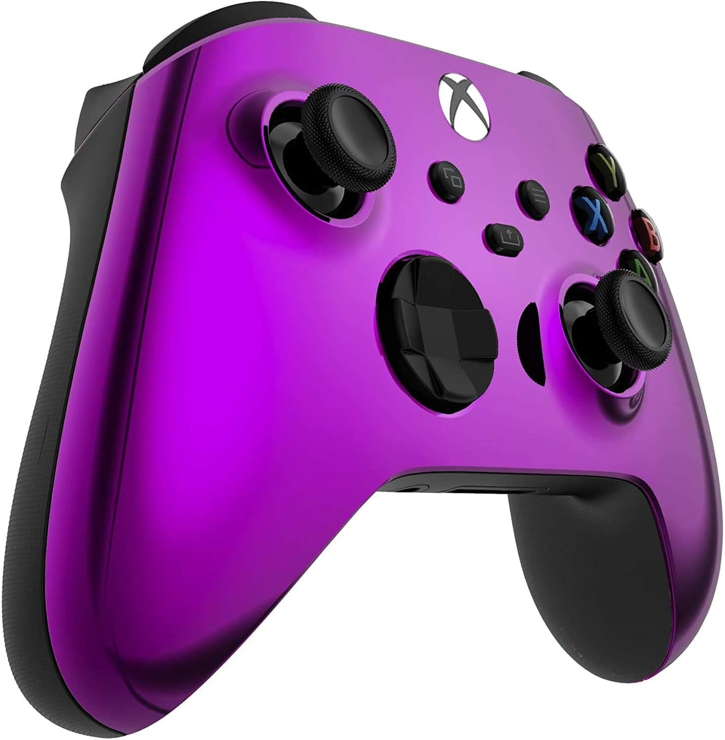Custom Controllerzz Wireless Xbox Controller - Soft Touch Feel - X/S Purple Chrome