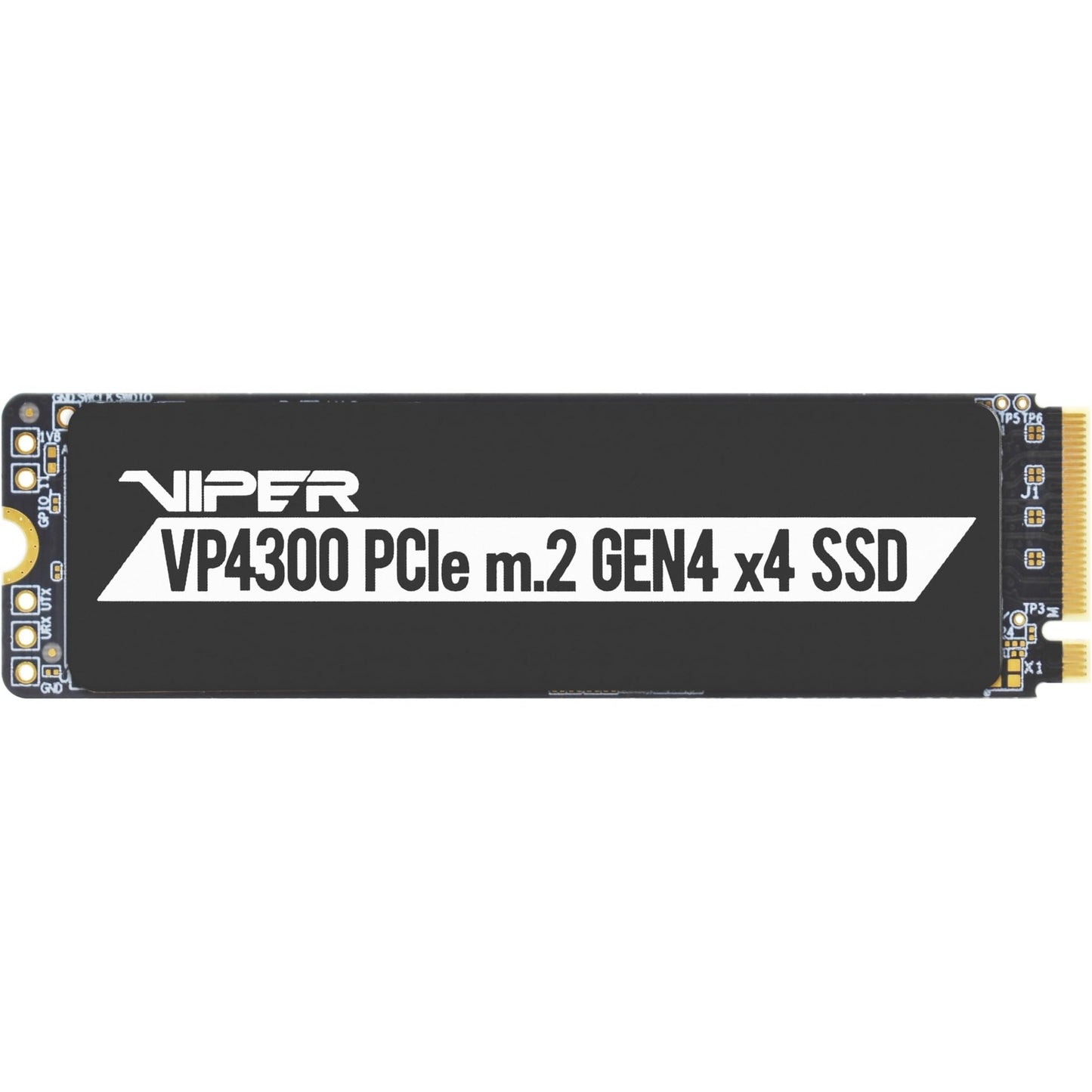 Patriot Viper VP4300 2TB M.2 PCIe Gen4 SSD - Black, 0.3x0.9x3.1, Model VP4300-2TB