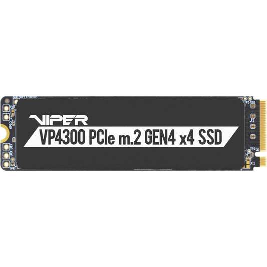 Patriot Viper VP4300 2TB M.2 PCIe Gen4 SSD - Black, 0.3x0.9x3.1, Model VP4300-2TB