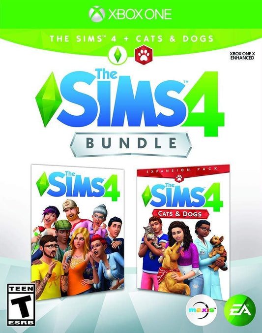 Electronic Arts The Sims 4 Plus Cats & Dogs Bundle for Xbox One - Model 37535