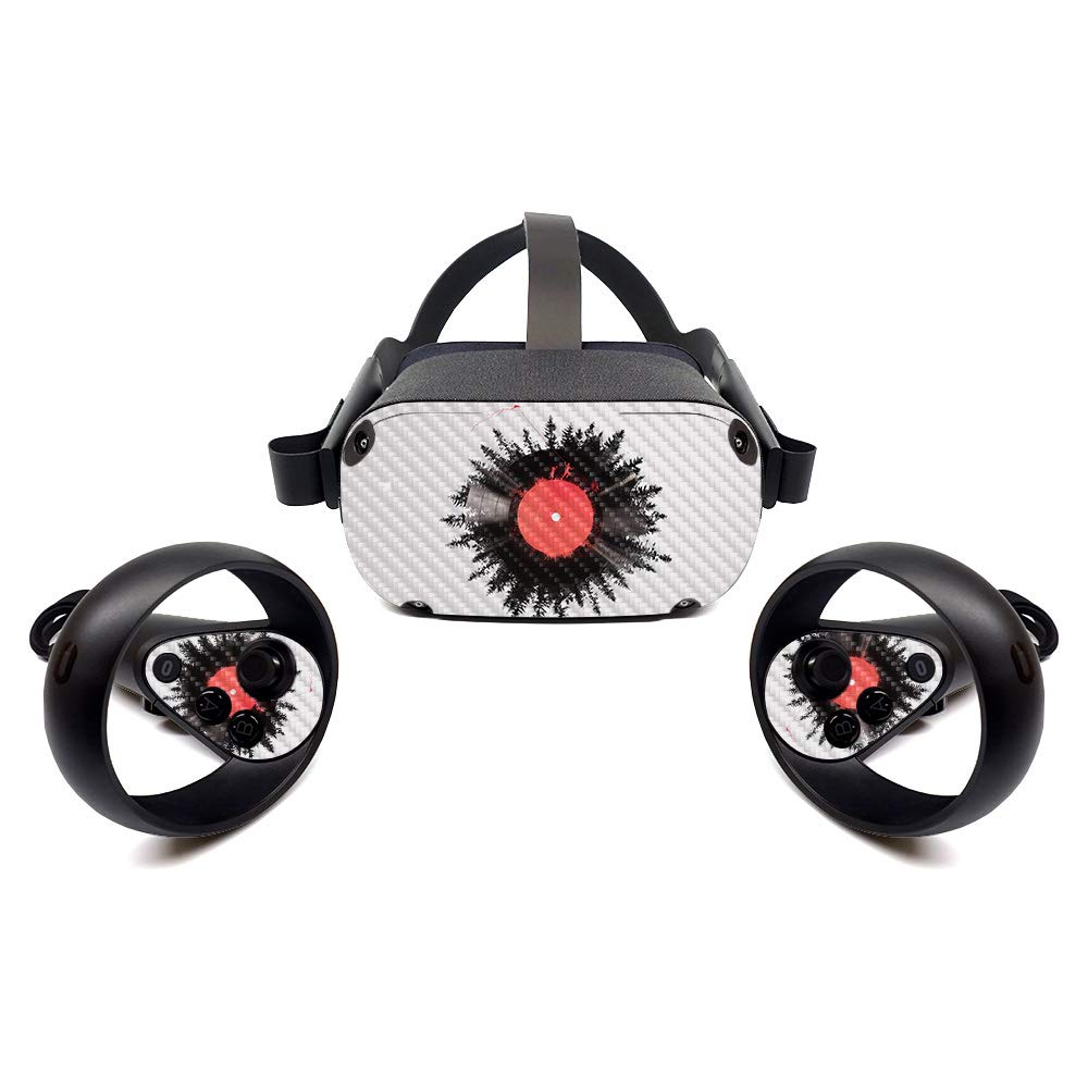 MightySkins Carbon Fiber Skin for Oculus Quest - Vinyl of My Life | Protective  Durable Textured Carbon Fiber Finish | Easy to Apply  Remove  and Change Styles | Made in The USA