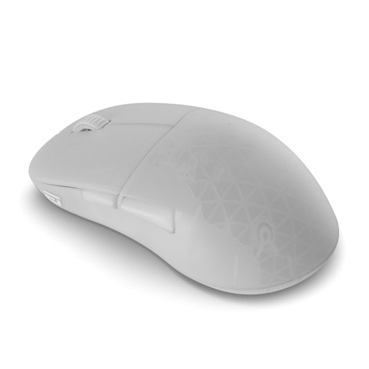 ENDGAME GEAR XM2w 4k Wireless Gaming Mouse - 4000Hz Polling Rate  Kailh GX Switches  PixArt PAW3395 Sensor  Lightweight ~63 g  White Frost