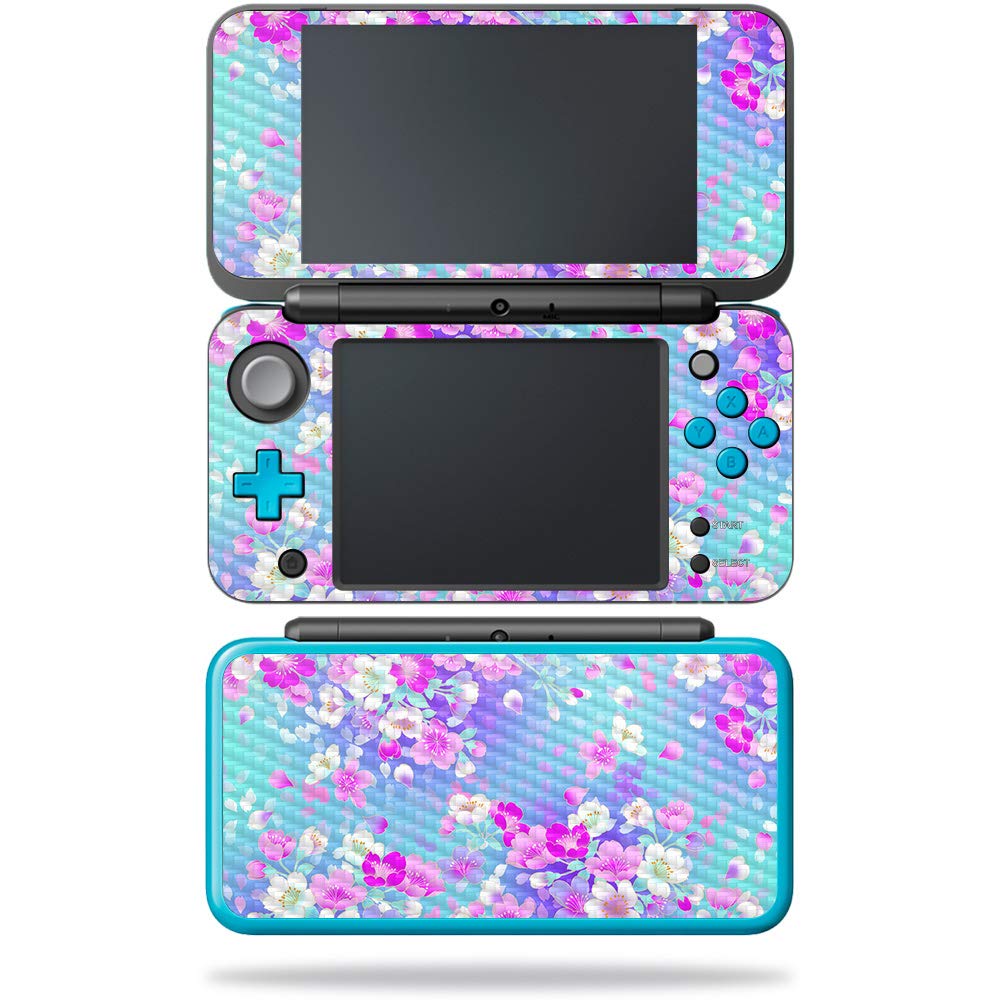 MightySkins Carbon Fiber Skin for Nintendo New 2DS XL - Risky Road | Protective  Durable Textured Carbon Fiber Finish | Easy to Apply  Remove  and Change Styles | Made in The USA