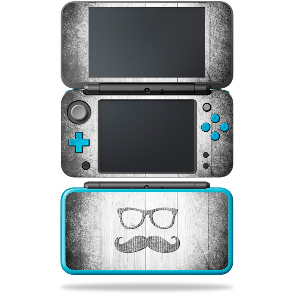 MIGHTY SKINS Nintendo New 2DS XL Skin - Hipster Vinyl Decal Wrap, Durable & Easy to Apply, Model NI2DSXL-Hipster
