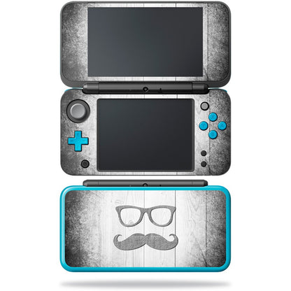MIGHTY SKINS Nintendo New 2DS XL Skin - Hipster Vinyl Decal Wrap, Durable & Easy to Apply, Model NI2DSXL-Hipster