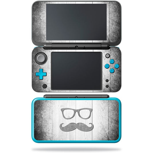 MIGHTY SKINS Nintendo New 2DS XL Skin - Hipster Vinyl Decal Wrap, Durable & Easy to Apply, Model NI2DSXL-Hipster