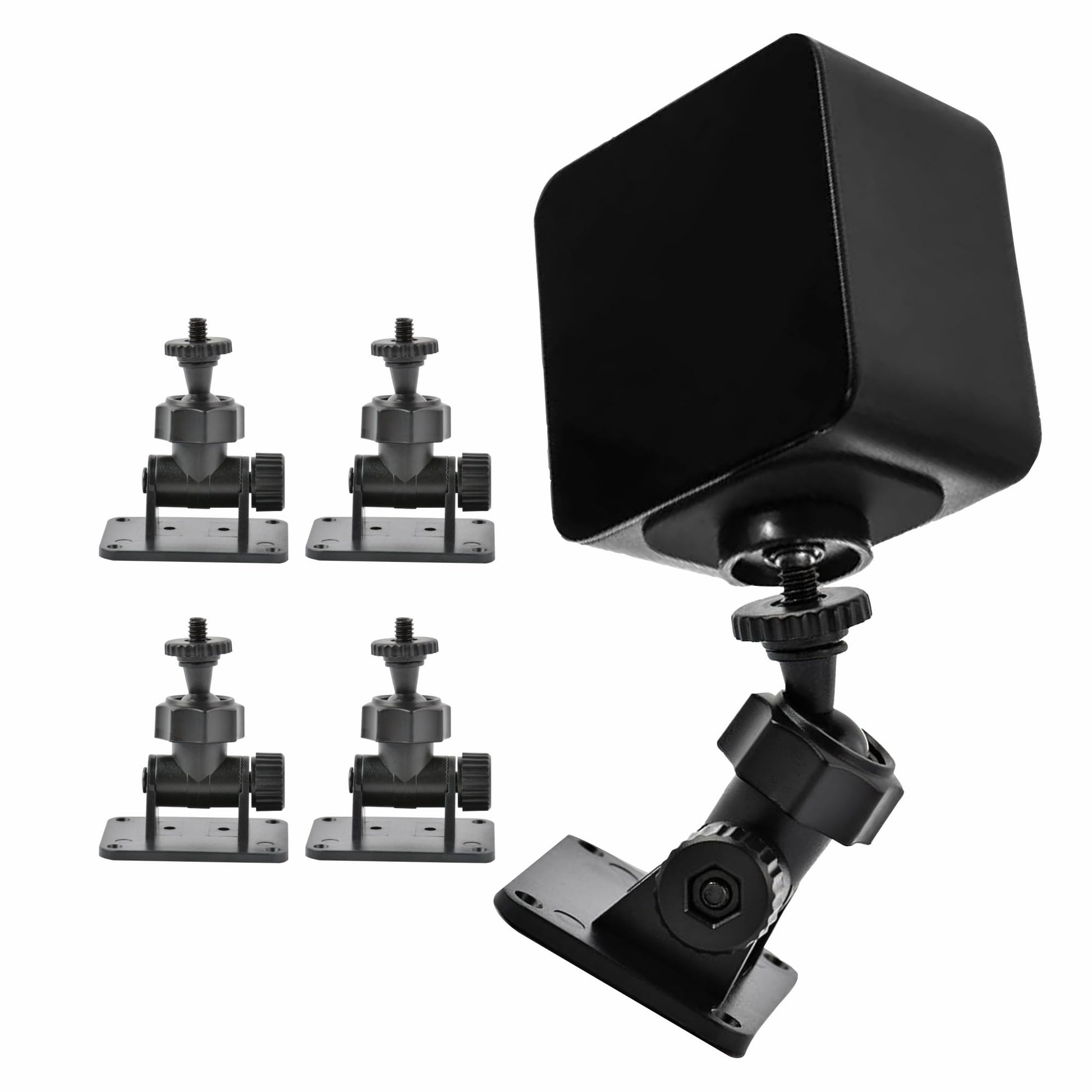 Wall Mount 1/4 Screw Mini Tripod Stand Holder for Valve Index HTC Vive Vive PRO Base Station with Strong Double Sided Adhesive and Screw Set Drill or Adhesive Mounting Options