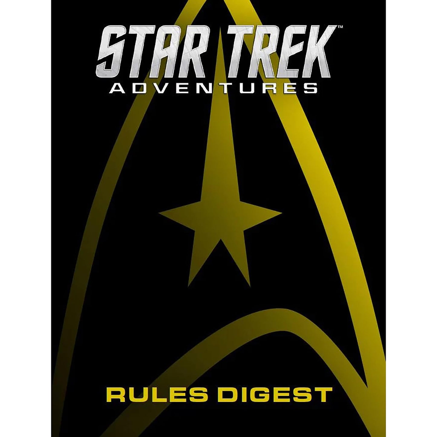 Modiphius Entertainment: Star Trek Adventures: Rules Digest - RPG Softcover Book  2d20 Tabletop Role Playing Game Supplement  304 Page Book