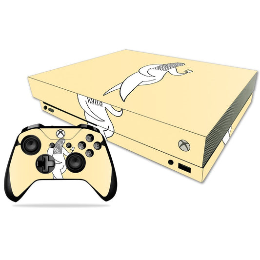 MIGHTY SKINS Xbox One X Skin - Chubby Selfie Vinyl Decal Wrap, Durable & Easy to Apply, Model MIXBONXCMB-Chubby Selfie