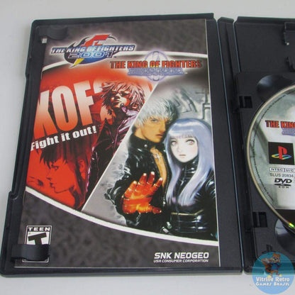 SNK King of Fighters 2000 & 2001 for PlayStation 2 - Classic Fighting Game, Model 828862200013