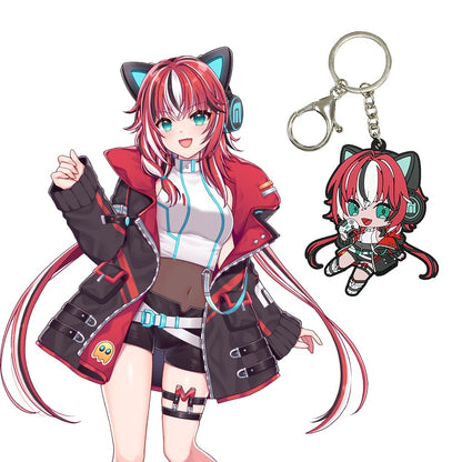 megacom DuoMon3 Auto Catcher - Dual Accounts, IPX7 Waterproof, 65ft Bluetooth, USB-C/Wireless Charging, Keychain, Black