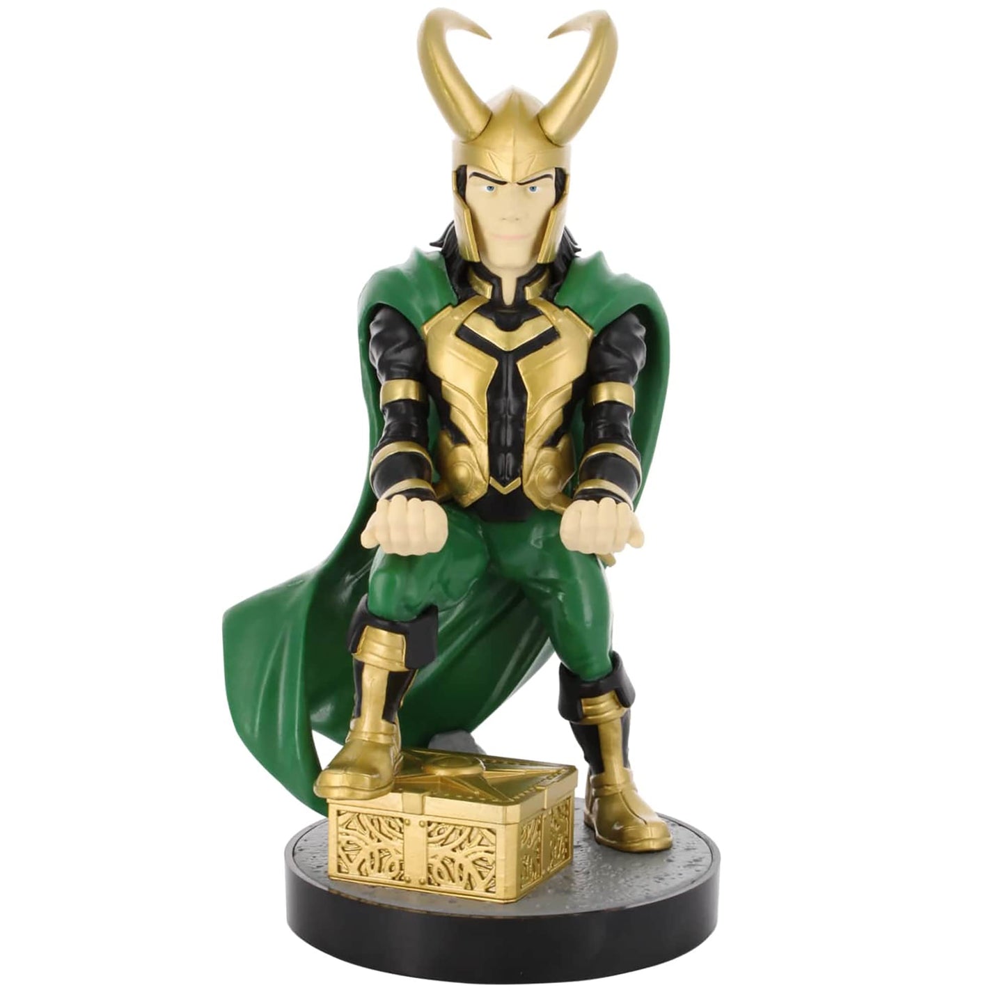 Exquisite Gaming Marvel Loki Phone Stand & Controller Holder - Small Multicolor, Officially Licensed Figure, Model CGCRMR400457