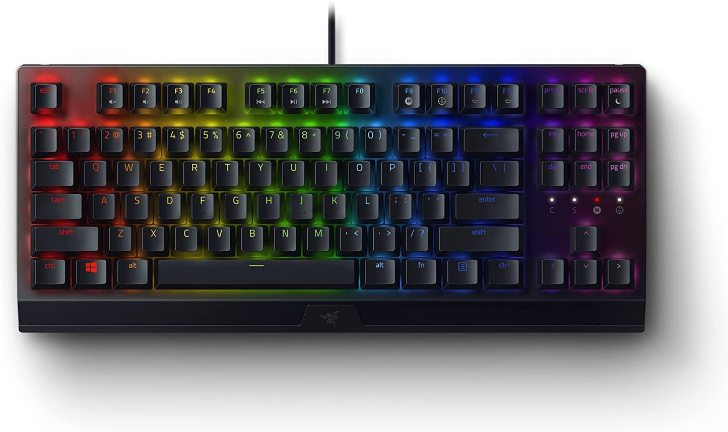 Razer BlackWidow V3 Tenkeyless Mechanical Gaming Keyboard - Black, Model RZ03-03491800-R3M1