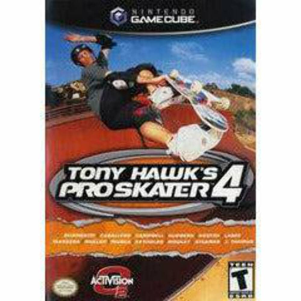 ACTIVISION Tony Hawk Pro Skater 4 Video Game for GameCube - Classic Skateboarding Action