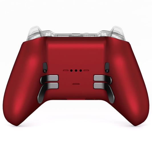 eXtremeRate Replacement Bottom Shell Case for Xbox Elite Series 2 Controller  Custom Scarlet Red Back Housing Cover for Xbox Elite Series 2 Core Wireless Controller Model 1797