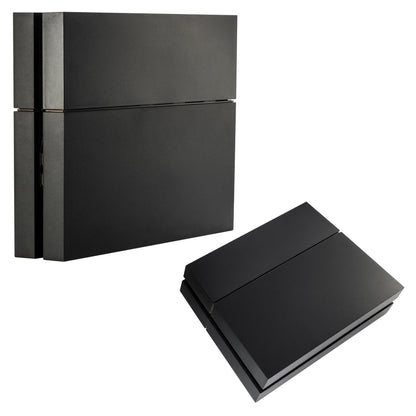 eXtremeRate Solid Matte Black HDD Bay Cover for PS4 - Replacement Top Case Faceplate, Model P4G010