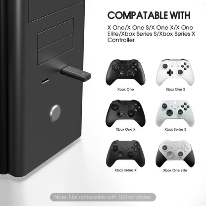 Smlau XB2 Wireless Adapter for Xbox One/Series X | Windows 7-11 Compatible