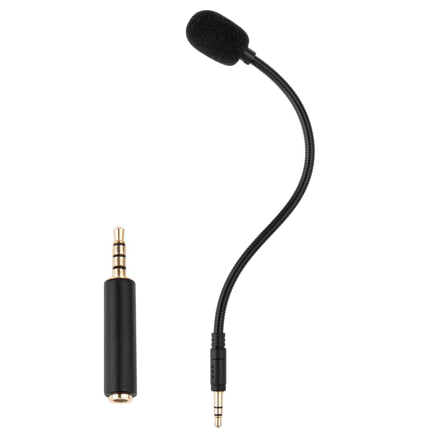 Smays Microphone Replacement for Rig 400 Gaming Headset - 3.5mm Detachable Mic - Black - Compatible with PS4