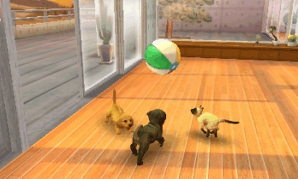 Nintendo Nintendogs + Cats Game - Golden Retriever & New Friends, CTR-P-ADAE