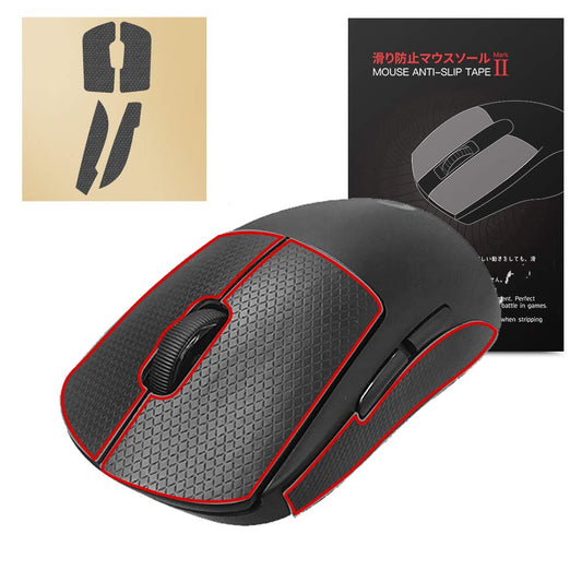 HOTLINEGAMES 2.0 Anti Slip Mouse Grip Tape Compatible with Logitech G Pro Wireless Gaming Mouse Skins Sweat Resistant Cut to Fit Easy to Apply Professional Mice Upgrade