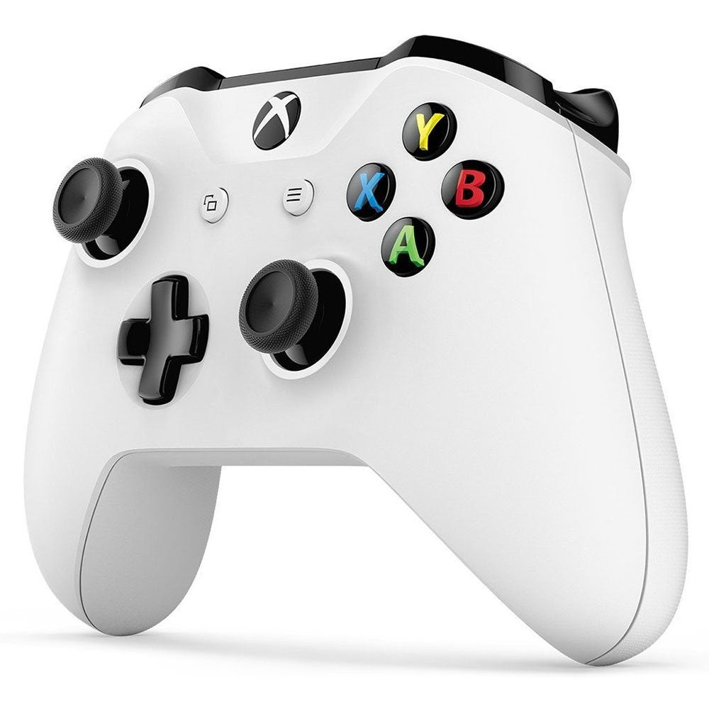 Microsoft Xbox One Wireless Controller - White, 6.89"x2.87"x6.97", Renewed
