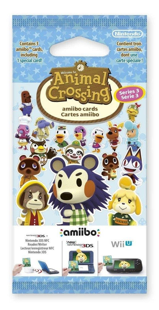 Nintendo Animal Crossing: Happy Home Designer Amiibo Cards Pack - Series 3, Multicolour, Model 2001066