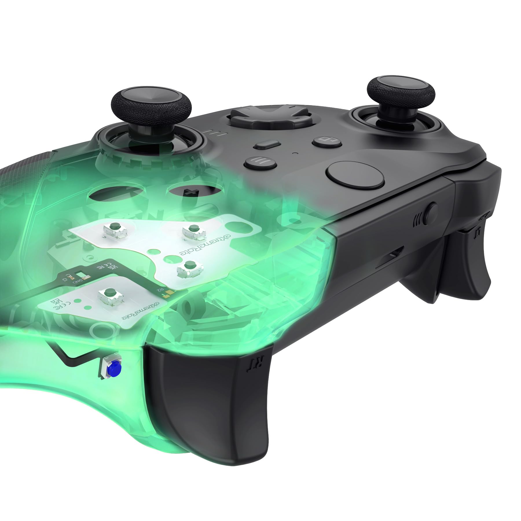 eXtremeRate Light Version Whole Clicky Kit for Xbox Elite Series 2 Controller Shoulder ABXY Buttons  Ergonomic Tactile Switches LT RT A B X Y Mouse Clicky for Xbox Elite 2 Core Controller (Model 1797)