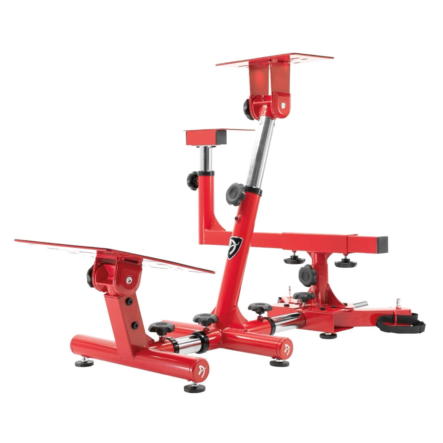 Arozzi Velocita Racing Simulator Cockpit - Collapsible, Portable, Red, Compatible with Most Gear, Model VELOCITA-RED
