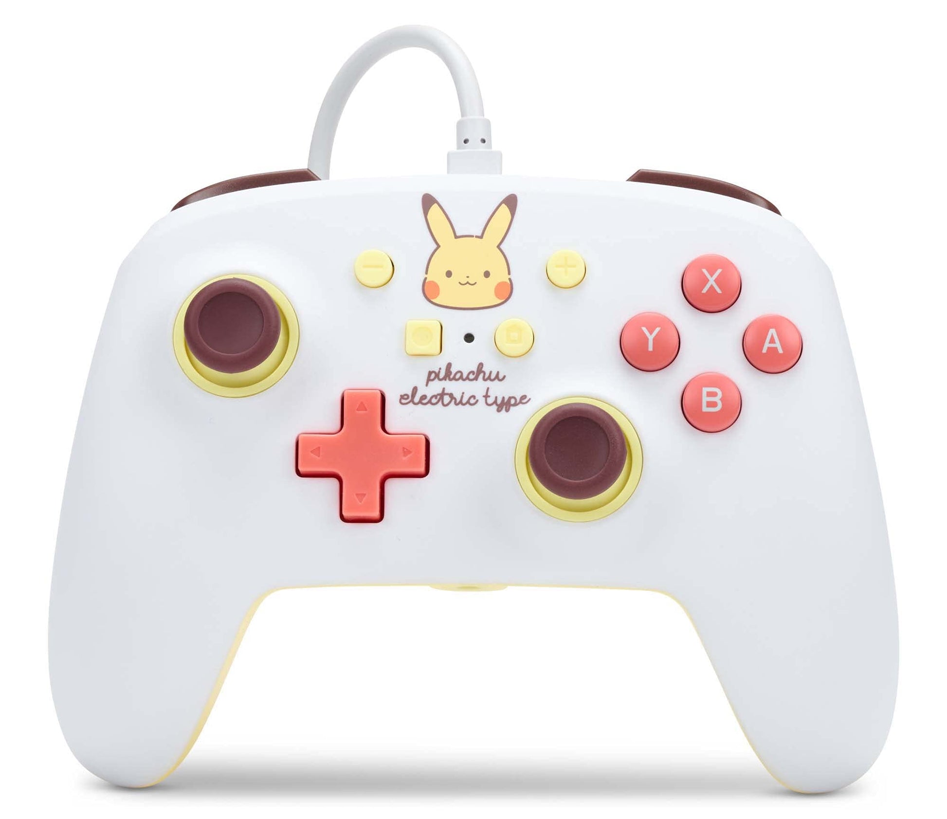 PowerA Enhanced Wired Controller for Nintendo Switch - Pikachu Electric Type, Model 1522661-01