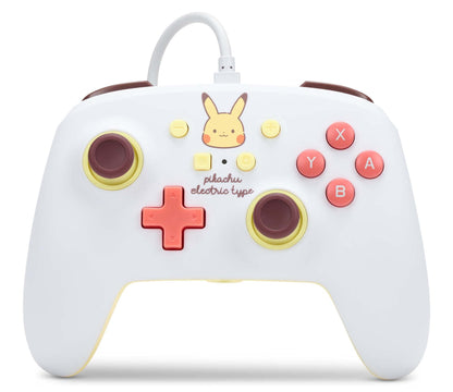 PowerA Enhanced Wired Controller for Nintendo Switch - Pikachu Electric Type, Model 1522661-01