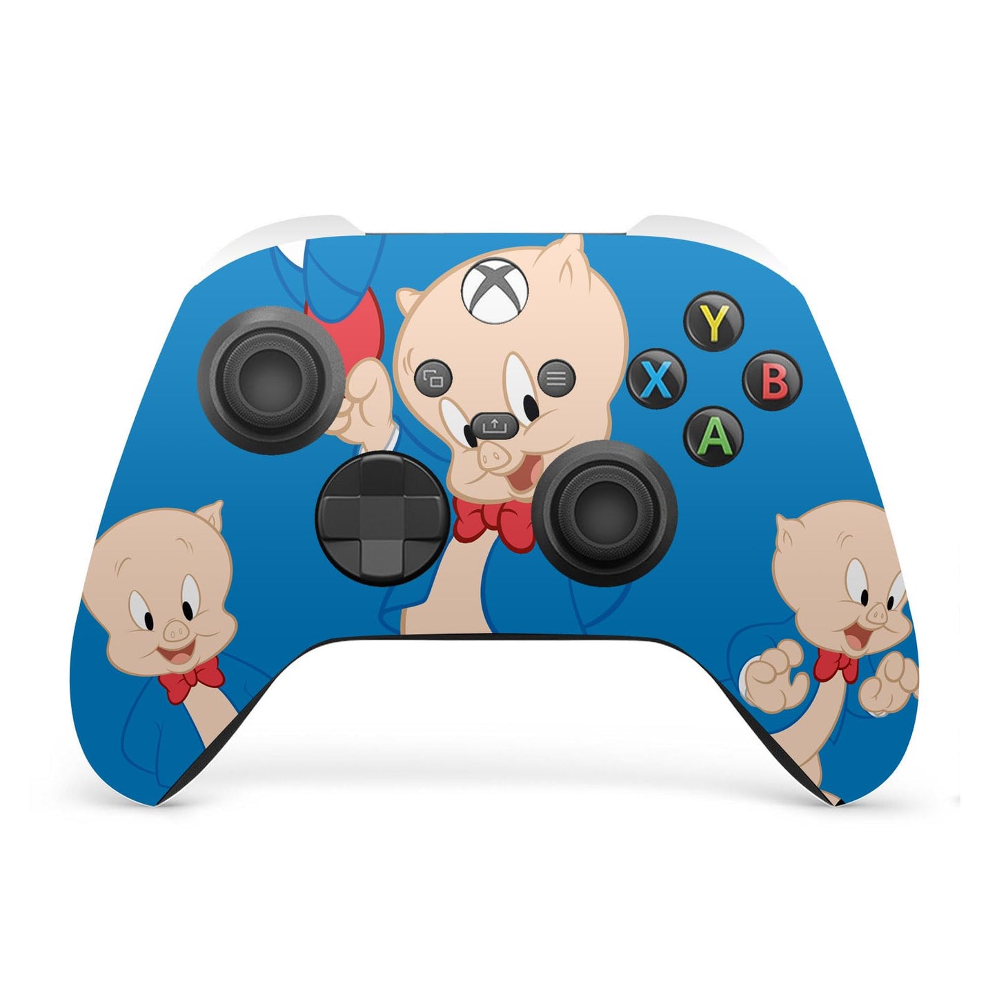 Head Case Designs Officially Licensed Looney Tunes Porky Pig Graphics and Characters Vinyl Sticker Gaming Skin Decal Cover Compatible With Xbox Series X/S Controller