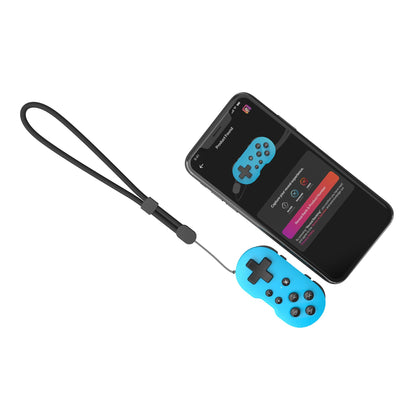 CRKD ATOM Collectible Keychain Controller - Mini, Sky Blue for Nintendo Switch, PC, Mac, Mobile, Smart TV