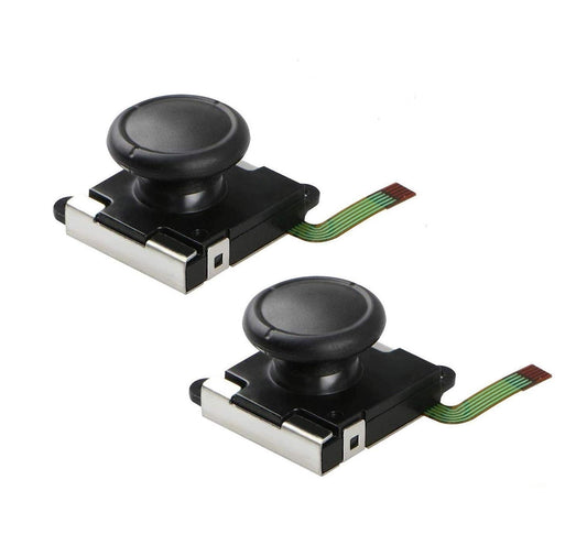 Pegly 3D Left/Right Analog Joystick Thumb Sticks Sensor Flex Cable Replacement For Nintendo Switch Joy-Con Controller (pack of T