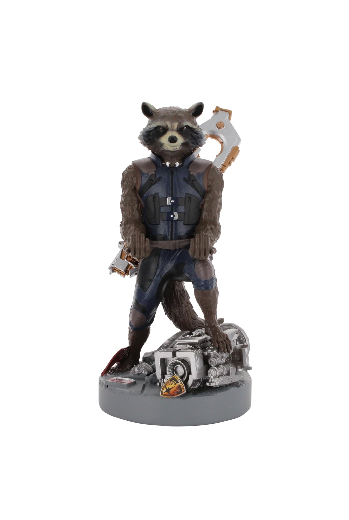 Cableguys Cg Rocket Raccoon Cable Guy - Multicolor Figurine, Model MER-3567