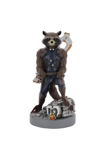 Cableguys Cg Rocket Raccoon Cable Guy - Multicolor Figurine, Model MER-3567